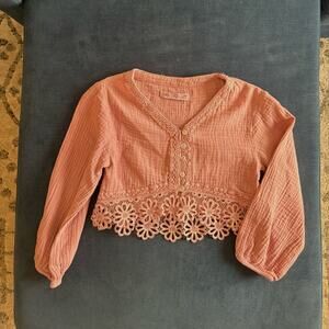 Zara muslin top